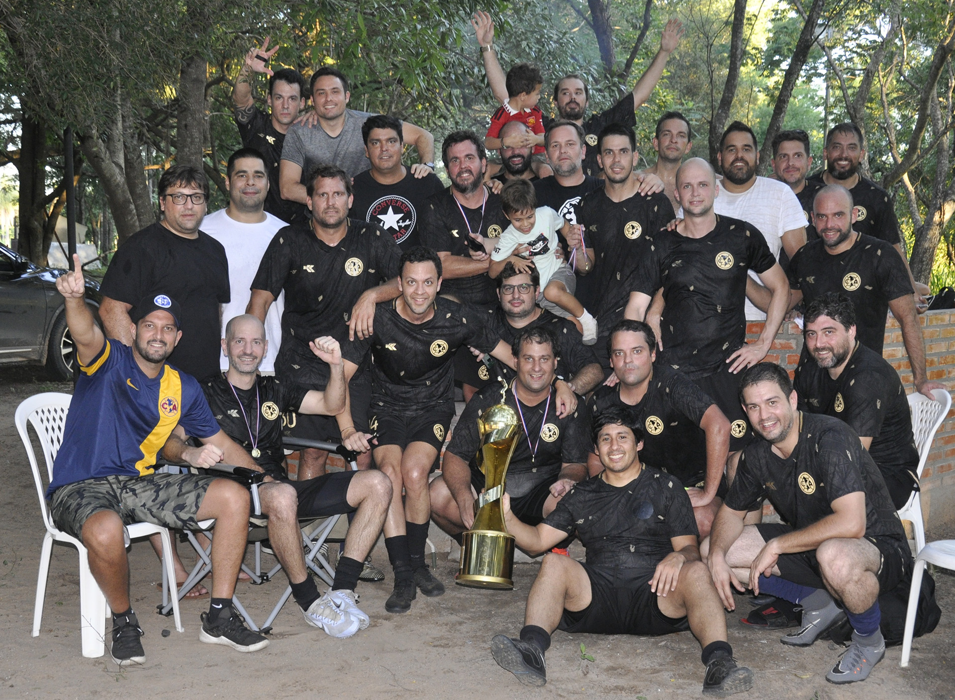 Integrantes del equipo de América